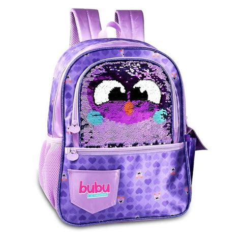 Mochila Infantil Paête Bubu e As Corujinhas Clio .